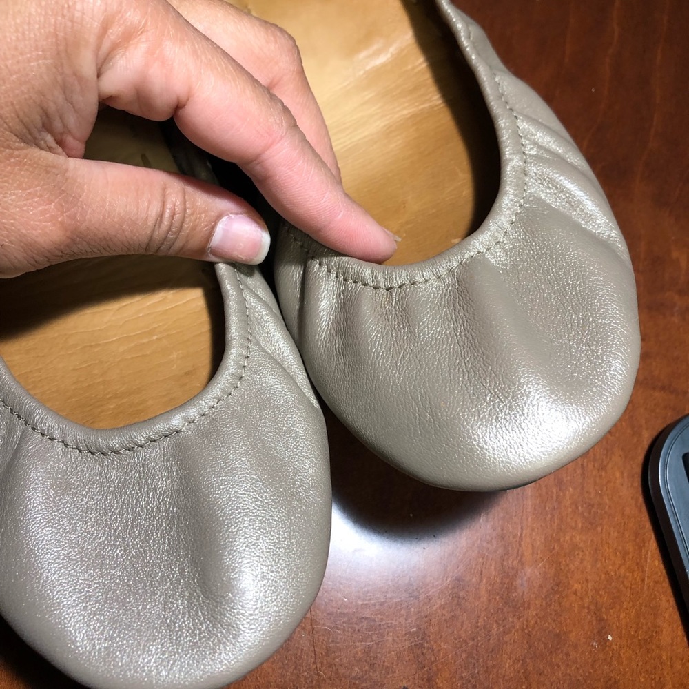Tieks Taupe size 9